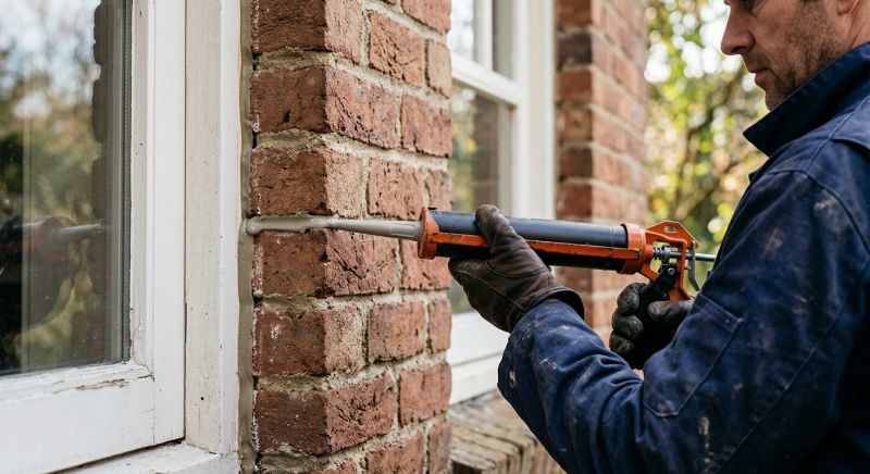 Brick Caulking in Omaha, NE