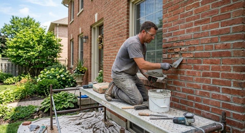Brick Caulking in Omaha, NE