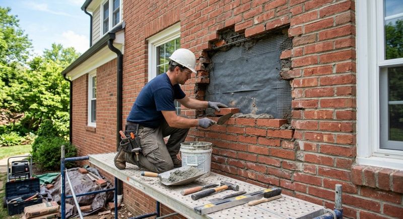 Brick Masonry Repair in Elkhorn, NE