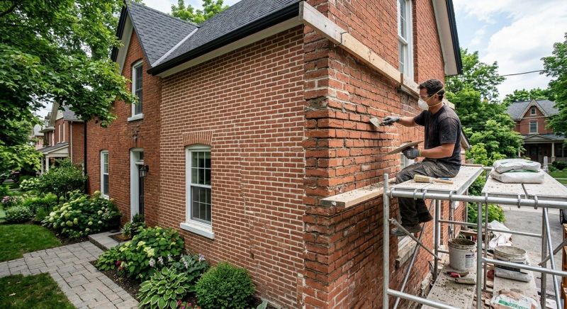 Brick Restoration in Omaha, NE