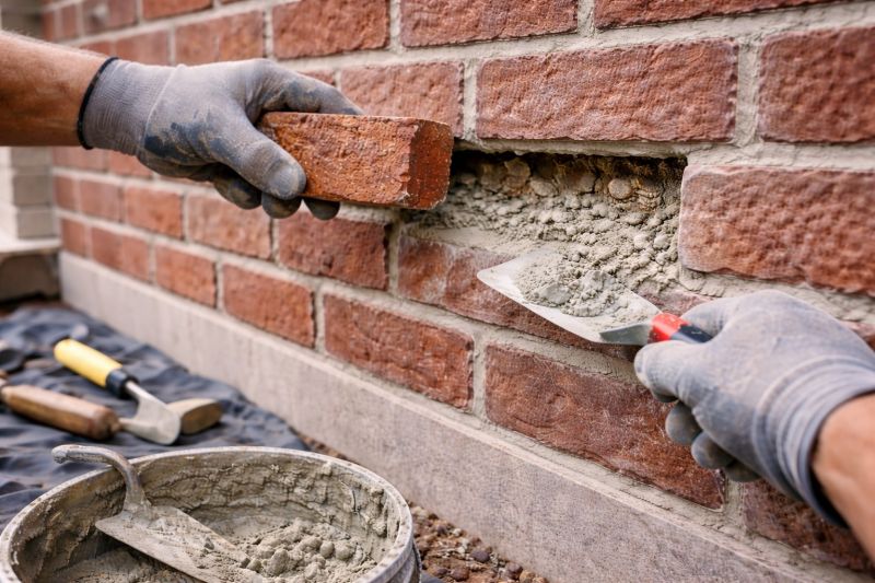 Brick Stairs Repair in Bennington, NE