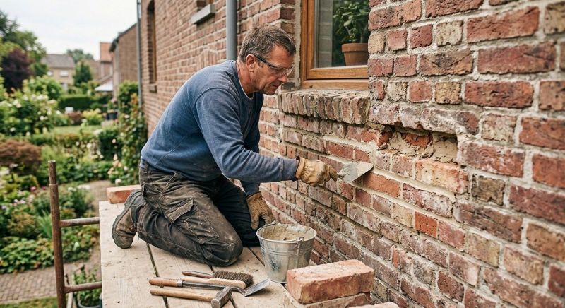 Brick Stairs Repair in Cass County, NE