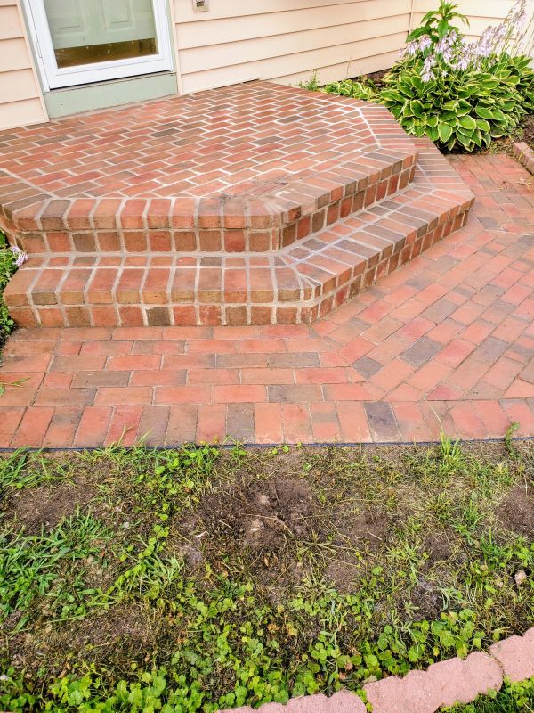 Brick Stoop Repair in Omaha, NE