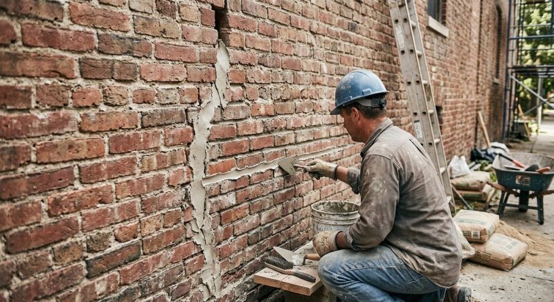 Brick Wall Repair in Sarpy County, NE