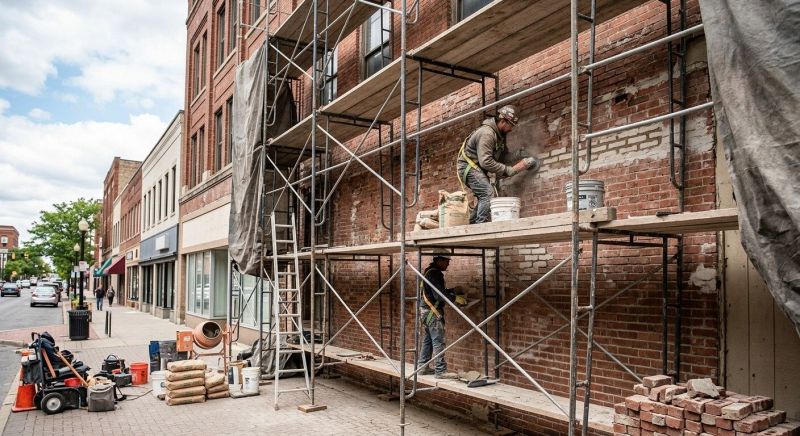 Commercial Masonry Repair in Bennington, NE