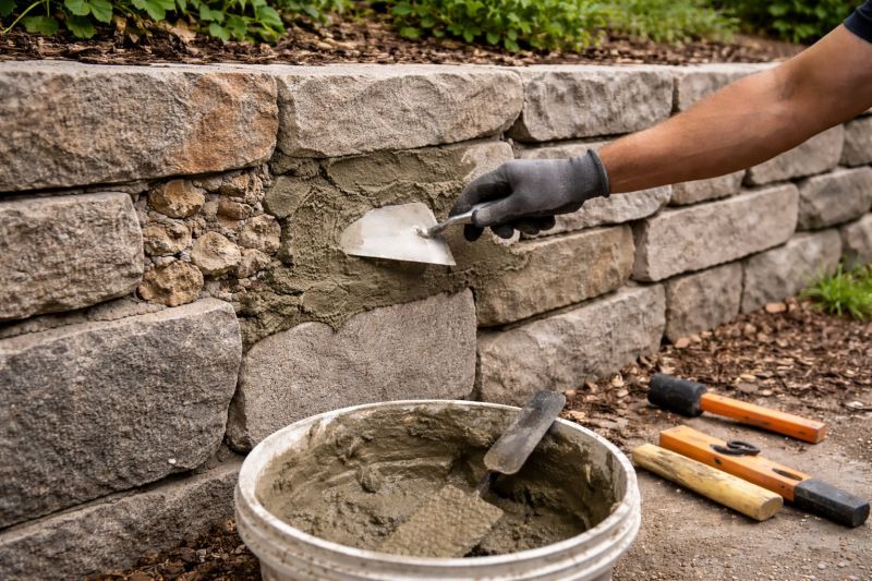 Retaining Wall Repair in Pottawattamie County, IA