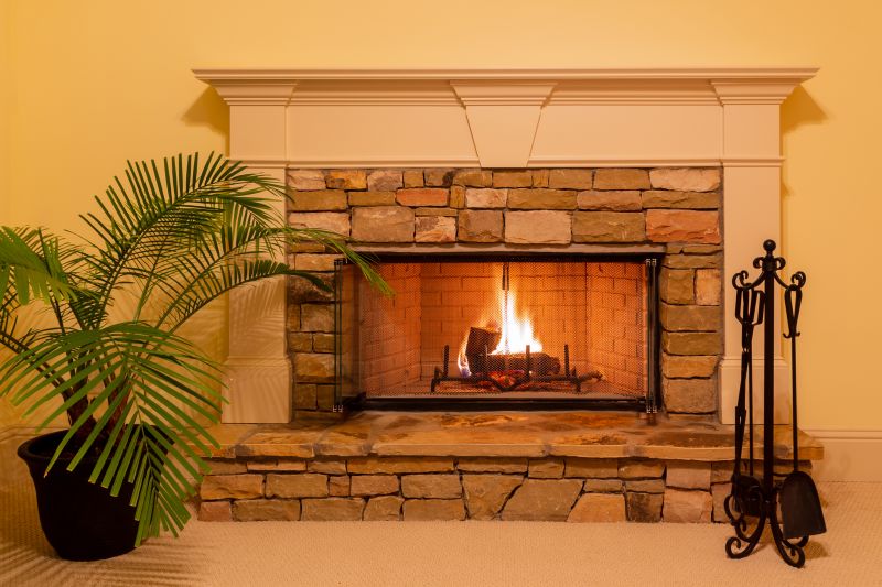 Stone Chimney Installation in Cass County, NE