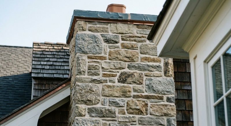Stone Chimney Installation in Council Bluffs, IA