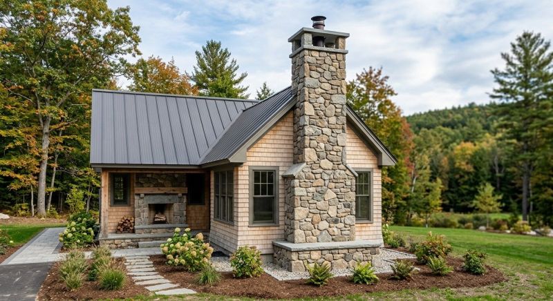 Stone Chimney Installation in Glenwood, IA