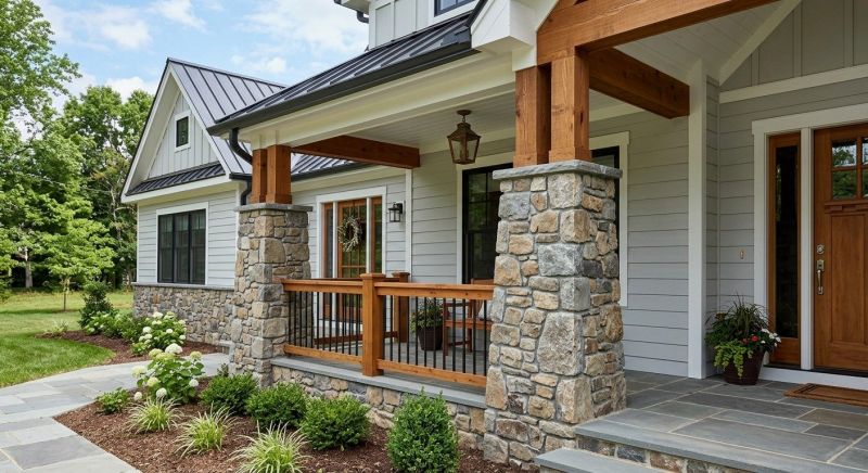 Stone Chimney Installation in Sarpy County, NE