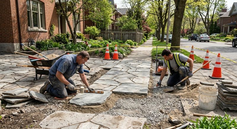 Stone Driveway Repair in Omaha, NE