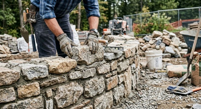 Stone Masonry Installation in Bennington, NE