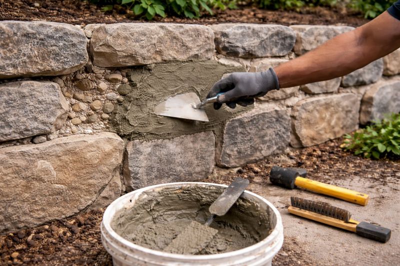 Stone Masonry Repair in Bellevue, NE