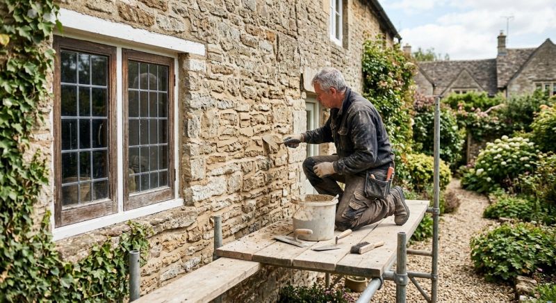 Stone Masonry Repair in Bennington, NE