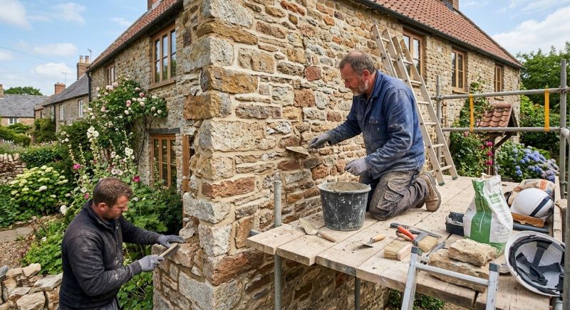 Stone Masonry Repair in Pacific Junction, IA