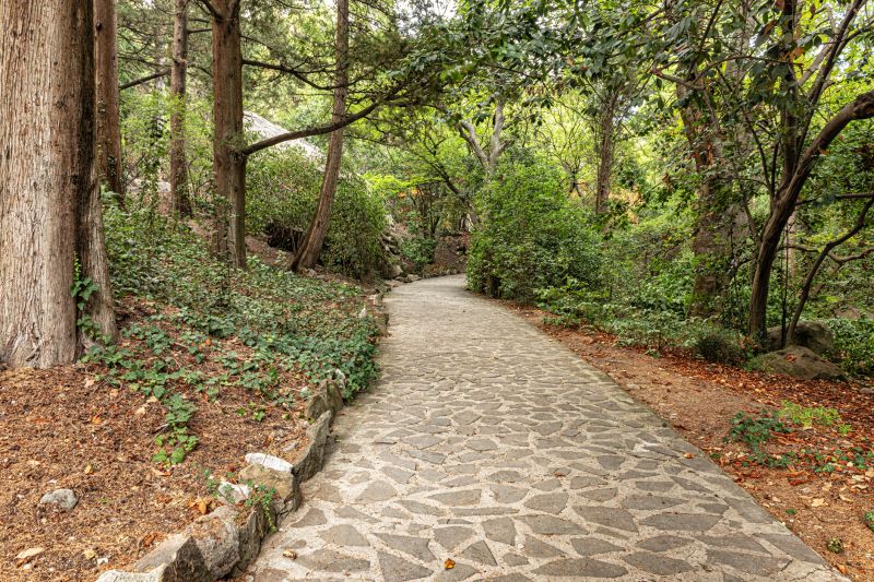 Stone Walkway Repair in Omaha, NE
